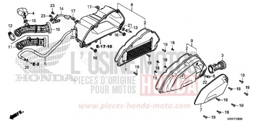 FILTRE A AIR SH125ADL de 2020